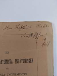 Den patologisk-anatomiska inrättningen vid det finska universitetet under åren 1859-1871 (tekijän omiste)