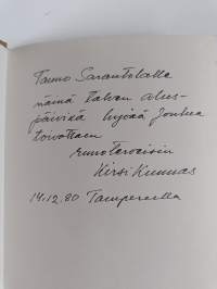 Kuun kuva meissä : runoja (signeerattu, tekijän omiste)