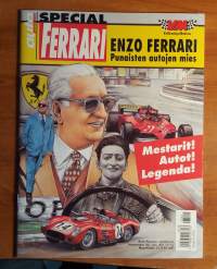Auto Passion -sarjakuva. Special Ferrari, Enzo Ferrari punaisten autojen mies - VM Erikoisjulkaisu 1997