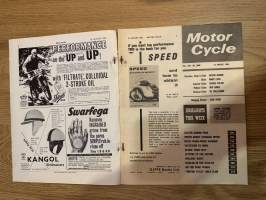 The Motor Cycle 16.8.1962 - english motorcycle magazine / englantilainen moottoripyörälehti