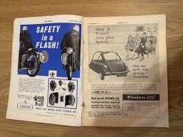 The Motor Cycle 8.11.1962 - english motorcycle magazine / englantilainen moottoripyörälehti