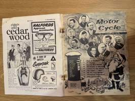 The Motor Cycle 19. 12.1963 - english motorcycle magazine / englantilainen moottoripyörälehti