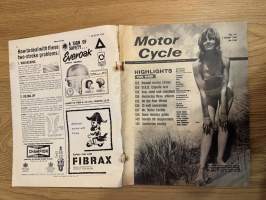 The Motor Cycle 1.8.1963 - english motorcycle magazine / englantilainen moottoripyörälehti