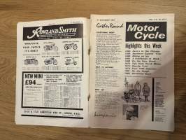The Motor Cycle 31.12.1964 - english motorcycle magazine / englantilainen moottoripyörälehti