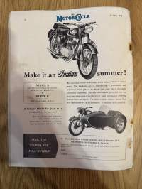 The Motor Cycle 27.5.1954 - english motorcycle magazine / englantilainen moottoripyörälehti