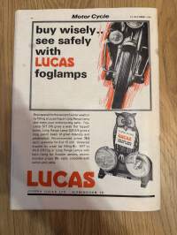 The Motor Cycle 14.10.1965 - english motorcycle magazine / englantilainen moottoripyörälehti