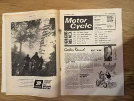 The Motor Cycle 12.8.1965 - english motorcycle magazine / englantilainen moottoripyörälehti