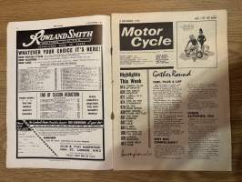 The Motor Cycle 9.12.1965 - english motorcycle magazine / englantilainen moottoripyörälehti