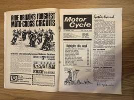 The Motor Cycle 13.1.1966 - english motorcycle magazine / englantilainen moottoripyörälehti