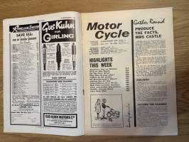 The Motor Cycle 29.9.1966 - english motorcycle magazine / englantilainen moottoripyörälehti