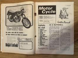 The Motor Cycle 3.3.1966 - english motorcycle magazine / englantilainen moottoripyörälehti
