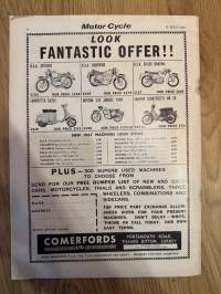 The Motor Cycle 13.7.1967 - english motorcycle magazine / englantilainen moottoripyörälehti