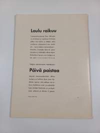 Laulu raikuu : lauluja ja leikkejä lapsille