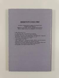 Hiihtovuosi 1985