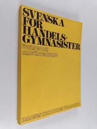 Svenska för handelsgymnasister ordförteckning , Övnigsbok :