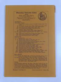 Historiallinen aikakauskirja 1973, n.o 4