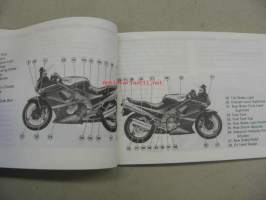 Kawasaki ZZ-R600-D3 ZZ-R500-C3 -käyttöohjekirja englanniksi
