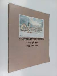 Postikorttiluettelo 1972-1988/kevät (signeerattu)