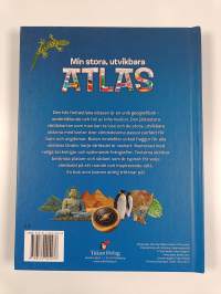 Min stora, utvikbara atlas : upptäck världens länder, huvudstäder och flaggor