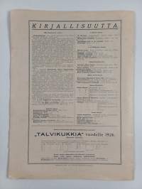 Talvikukkia 1926