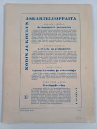 Jouluaiheista askartelua