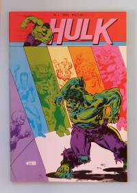 Hulk nr 1 1983. (Sarjakuvat, ulkomaalaiset sarjakuvalehdet, sopiva keräilykappaleeksi, Hulk)