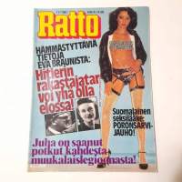 Ratto 11 / 1981 Hämmästyttäviä tietoja Eva Braunista: Hitlerin rakastajatar voi yhä olla elossa