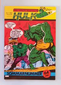 Hulk nr 4 1980 - Sommarnummer.   (Sarjakuvat, ulkomaalaiset sarjakuvalehdet, sopiva keräilykappaleeksi, Hulk)