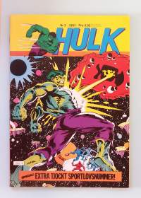 Hulk nr 2 1983 - Special! Extra tjocket sportlovsnummer. .   (Sarjakuvat, ulkomaalaiset sarjakuvalehdet, sopiva keräilykappaleeksi, Hulk)