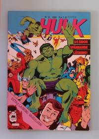 Hulk nr 12 1983 - Extra läsning: Våghalsen.   (Sarjakuvat, ulkomaalaiset sarjakuvalehdet, sopiva keräilykappaleeksi, Hulk)