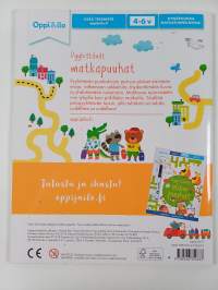 Pyyhittävät matkapuuhat -puuhakirja 4-6 v