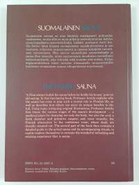 Suomalainen sauna = The Finnish sauna (signeerattu, tekijän omiste)