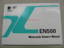 Kawasaki EN500-C4 -käyttöohjekirja englanniksi