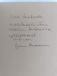 Suomen sahateollisuuden historia (signeerattu, tekijän omiste)