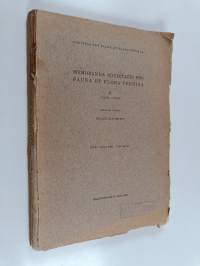 Memoranda societatis pro fauna et flora fennica, 6 : 1929-1930