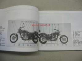Kawasaki Eliminator 125 (BN125A-1) -käyttöohjekirja englanniksi