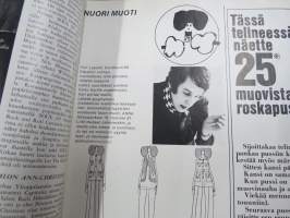 Anna 1969 nr 36, 9.9.1969; Juhla-Mocca, Eeva Joenpelto, Kotiapulaisesta puheen ollen, Syksyn hiusmuoti, Vaatemuoti, Kent Nadbornik palasi Helsinkiin, Kalle Anttila