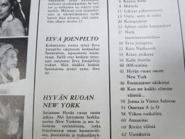 Anna 1969 nr 36, 9.9.1969; Juhla-Mocca, Eeva Joenpelto, Kotiapulaisesta puheen ollen, Syksyn hiusmuoti, Vaatemuoti, Kent Nadbornik palasi Helsinkiin, Kalle Anttila