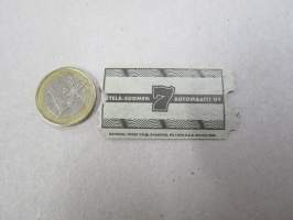Etelä-Suomen Automaatti Oy - Voittoseteli (peliautomaatista), nr 35304 - National Ticket Co painama, kävi maksuksi voittopaikan tuotteisiin