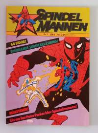Spindelmannen nr 7 1983 - Läs hur Peter Parker blev Spindelmannen.  (Sarjakuvat, ulkomaalaiset sarjakuvalehdet, sopiva keräilykappaleeksi, Hämähäkkimies, Hämis)