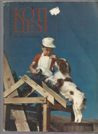 Kotiliesi 1961 nr 10 / Åitienpäivä,  Kieku ja Kaiku, Valiojuustot, Sosiaalimuseo ja Maija Björklund, Loma veden varrella, kesäinen kotimme, rievut matoiksi