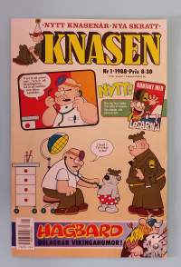 Knasen nr 1 1988.  (Sarjakuvat, ulkomaalaiset sarjakuvalehdet, sopiva keräilykappaleeksi, Masi)