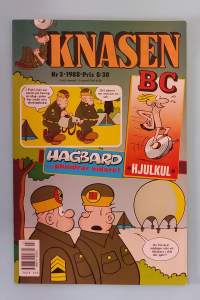 Knasen nr 3 1988.  (Sarjakuvat, ulkomaalaiset sarjakuvalehdet, sopiva keräilykappaleeksi, Masi)