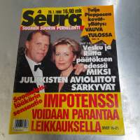 Seura 26.1.1990 Vesku ja Riitta päätöksen edessä miksi julkkisten avioliitot särkyvät