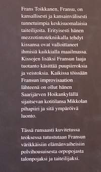 Fransu-  Frans Toikkanen talonpoika ja taiteilija. ( Henkilökuvaus, taidekirja)