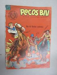 Pecos Bill 1960 nr 10 Värikäs autiomaa -sarjakuvalehti