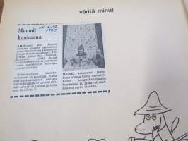 Muumi 2 sarjakuva-albumi 1978 1. painos