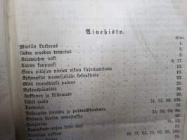 Sanomia Turusta 1852 &amp; 1853 vuosikerrat yhteissidoksena + puolivuosikerta 1881 &quot;Kotiin!&quot; oulussa ilmestynyttä kristillistä sanomalehteä
