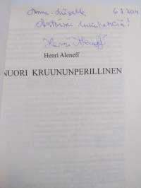 Nuori kruununperillinen (signeerattu, tekijän omiste)