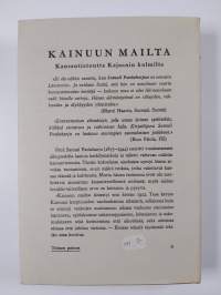 Kainuun mailta : kansallistietoutta Kajaanin kulmilta